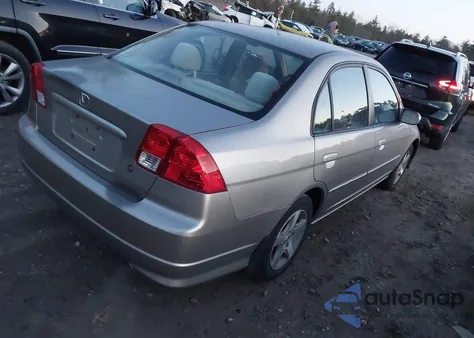 2005 Honda Civic Ex из США, поврежденный, VIN 1HGES26735L018404